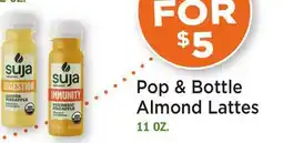 Heinen's Pop & Bottle Almond Lattes offer