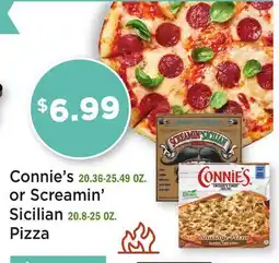 Heinen's Connie's 20.36-25.49 OZ. or Screamin' Sicilian 20.8-25 OZ. Pizza offer