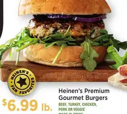 Heinen's Heinen's Premium Gourmet Burgers offer