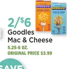Heinen's Goodles Mac & Cheese offer