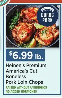 Heinen's Heinen's Premium America's Cut Boneless Pork Loin Chops offer