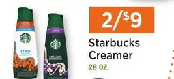 Heinen's Starbucks Creamer offer
