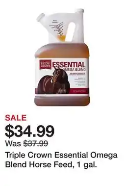 Tractor Supply Company Triple Crown Essential Omega Blend Horse Feed, 1 gal offer