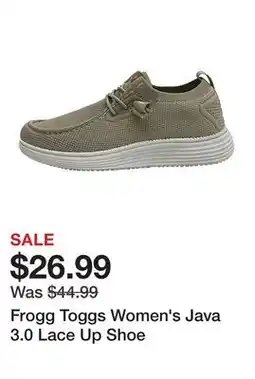 Tractor Supply Company Frogg Toggs Women's Java 3.0 Lace Up Shoe offer