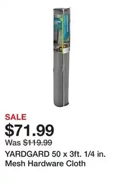 Tractor Supply Company YARDGARD 50 x 3ft. 1/4 in. Mesh Hardware Cloth offer