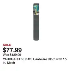 Tractor Supply Company YARDGARD 50 x 4ft. Hardware Cloth with 1/2 in. Mesh offer