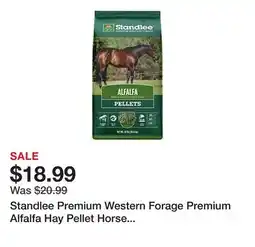 Tractor Supply Company Standlee Premium Western Forage Premium Alfalfa Hay Pellet Horse Feed, 40 lb offer