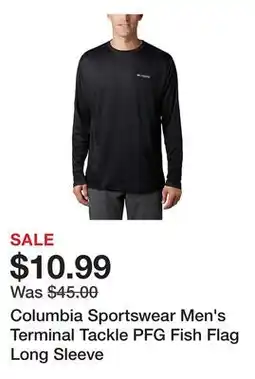 Tractor Supply Company Columbia Sportswear Men's Terminal Tackle PFG Fish Flag Long Sleeve offer