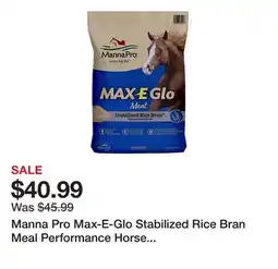 Tractor Supply Company Manna Pro Max-E-Glo Stabilized Rice Bran Meal Performance Horse Supplement, 40 lb offer