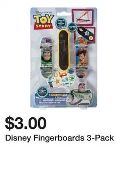 Five Below Disney Fingerboards 3-Pack offer