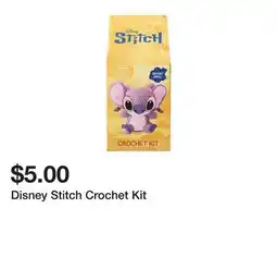 Five Below Disney Stitch Crochet Kit offer