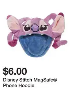 Five Below Disney Stitch MagSafe Phone Hoodie offer
