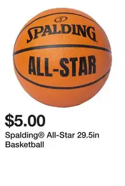 Five Below Spalding All-Star 29.5in Basketball offer