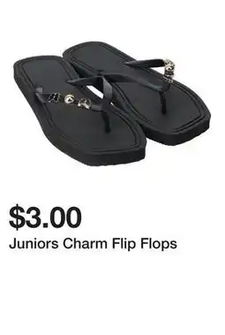 Five Below Juniors Charm Flip Flops offer