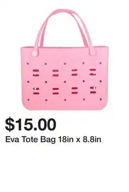 Five Below Eva Tote Bag 18in x 8.8in offer
