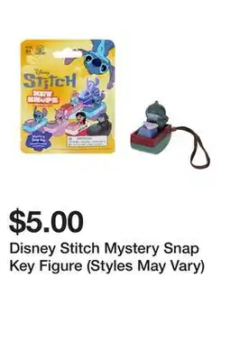Five Below Disney Stitch Mystery Snap Key Figure (Styles May Vary) offer