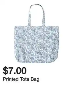 Five Below Printed Tote Bag offer