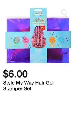 Five Below Style My Way Hair Gel Stamper Set offer