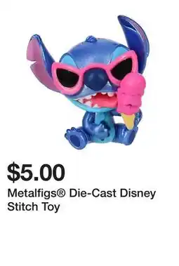 Five Below Metalfigs Die-Cast Disney Stitch Toy offer
