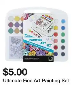 Five Below Ultimate Fine Art Painting Set offer