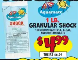 Ollie's AQUAMATE GRANULAR SHOCK offer