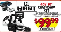 Ollie's 40V 10 CHAINSAW KIT offer