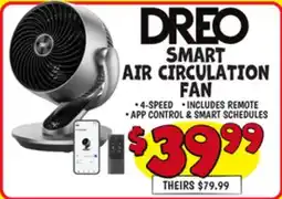 Ollie's SMART AIR CIRCULATION FAN offer