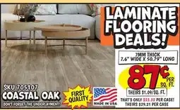 Ollie's Laminate Flooring offer