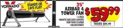 Ollie's VORNADO 35 AIRBAR 4 TOWER FAN offer