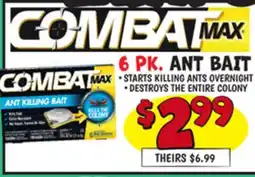 Ollie's COMBATMAX 6 PK. ANT BAIT offer