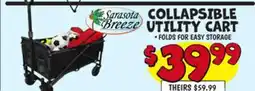 Ollie's SARASOTA BREEZE COLLAPSIBLE UTILITY CART offer