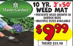 Ollie's 10 YR. 3' X 50' WEED MAT offer