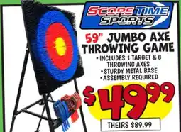 Ollie's 59 JUMBO AXE THROWING GAME offer