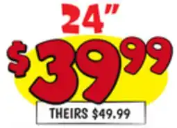 Ollie's 24 HARDSIDE LUGGAGE offer