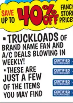 Ollie's AIR CONDITIONER 8,000 BTU WINDOW A/C offer