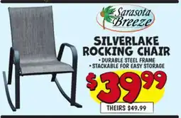 Ollie's SILVERLAKE ROCKING CHAIR offer