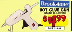 Ollie's BROOKSTONE HOT GLUE GUN offer