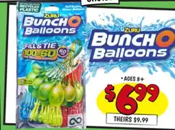 Ollie's ZURU BUNCH BALLOONS offer