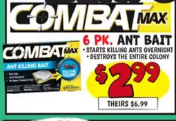 Ollie's COMBAT MAX 6 PK. ANT BAIT offer
