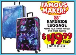 Ollie's 28 HARDSIDE LUGGAGE offer