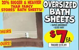 Ollie's Oversized Oversized Bath Bath Sheets offer