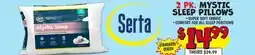 Ollie's 2 PK. MYSTIC SLEEP PILLOWS offer