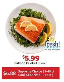 Fareway Salmon Fillets offer