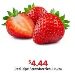 Fareway Red Ripe Strawberries offer