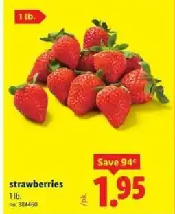 Lidl Strawberries offer