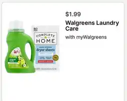 Walgreens Walgreens Laundry Care offer