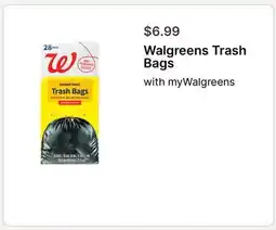 Walgreens Walgreens Trash Bags offer