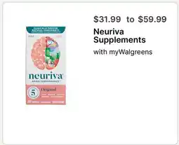 Walgreens Neuriva Supplements offer