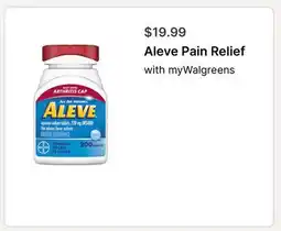 Walgreens Aleve Pain Reliefns offer