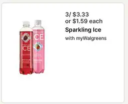 Walgreens Sparkling Ice offer